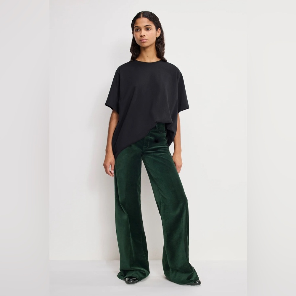Good American Velvet Good Waist Palazzo‎ Pants